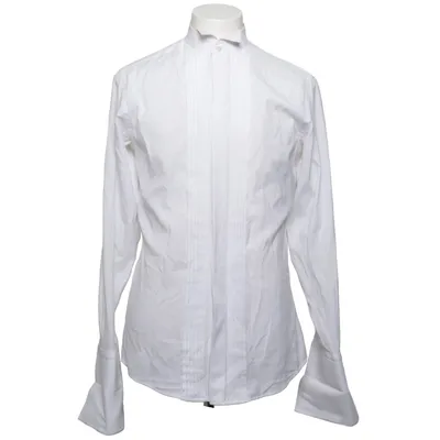 Tuxedo shirt (White) from Royal Black Cotton, Polyester