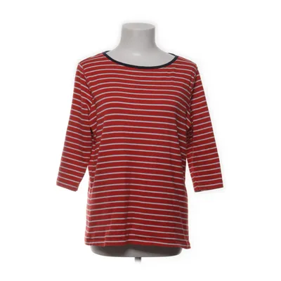 Langærmet t-shirt (Rød, Hvid) fra Tom Tailor Bomuld