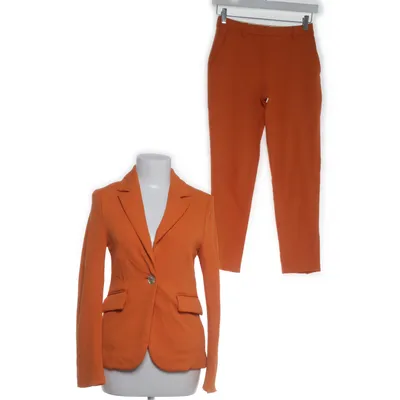Jakkesæt (Orange) fra Rich & Royal Polyester