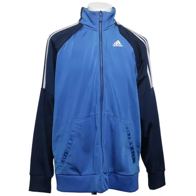 Träningsjacka (Blå, Svart) från Adidas Polyester