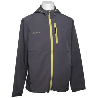 Softshell jacket (Gray, Yellow) from Kilimanjaro Elastane, Polyester