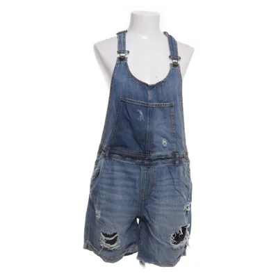 Hängselbyxor (Blå) från Zara Basic Z1975 Denim