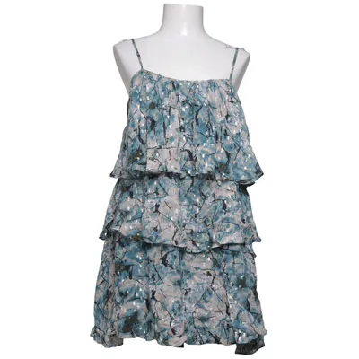 Dress (Blue, Multicolored) from Zara Metallic fiber, Viscose
