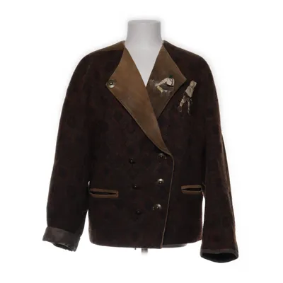 Blazer (Brun, Flerfarvet) fra Meindl Bomuld, Læder, Linned, Viscose