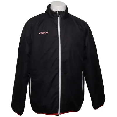 Træningsjakke (Sort, Rød) fra CCM Polyester