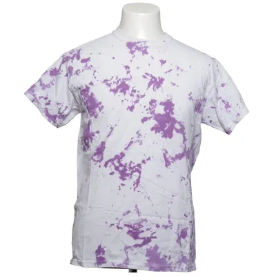 T-shirt (Vit, Lila) från Gildan Bomull
