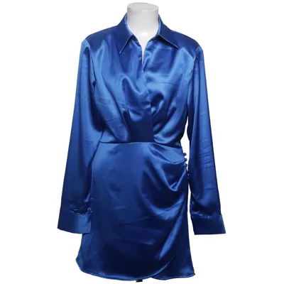 Shirt dress (Blue) from Bisou's Project Elastane, Polyester