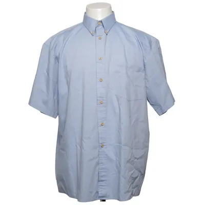 Korte mouwen shirt (Blauw) van Bison Club