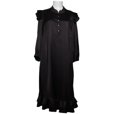 Jurk (Zwart) van In Front Elastaan, Polyester