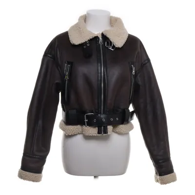 Shearling jas (Bruin) van Zara