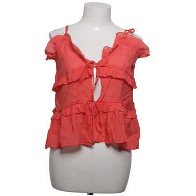 Tank­top (Rot) von Zara Polyamid, Viskose