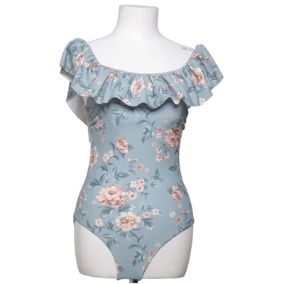 Badedragt (Blå, Pink, Flerfarvet) fra Newbie by KappAhl Elastan, Polyester