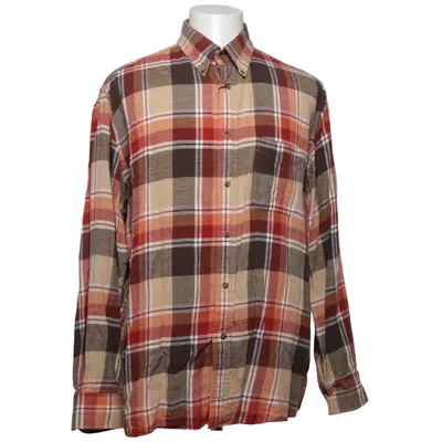 Flannel skjorte (Rød, Beige, Brun) fra Cosmos