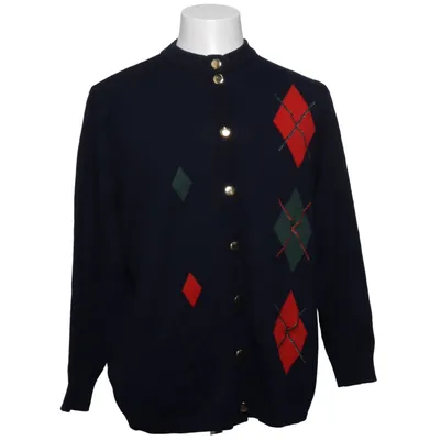 Cardigan (Blauw, Meerkleurig) van Freya Acryl, Wol