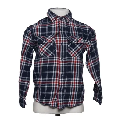 Chemise en flanelle (Bleu, Rouge, Blanc) de Primark Coton