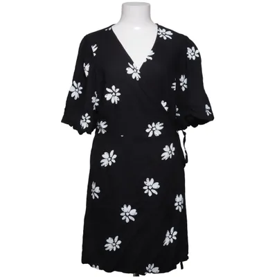 Robe portefeuille (Noir, Blanc) de Influence Coton, Viscose