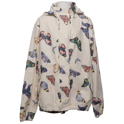 Regnjakke (Beige, Grøn, Flerfarvet) fra Molo Polyurethan, Genanvendt polyester