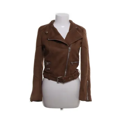 Biker jacket (Brown) from Zara Authentic Denim by TRF