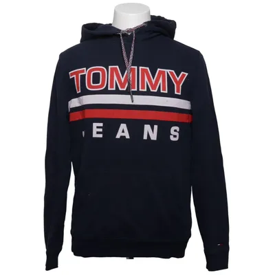 Sweat à capuche (Bleu) de Tommy Hilfiger Jeans Coton, Élasthane