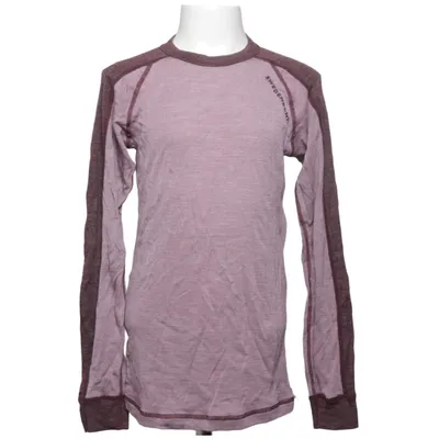 Haut thermique (Violet) de Swedemount Laine de mouton, Tencel