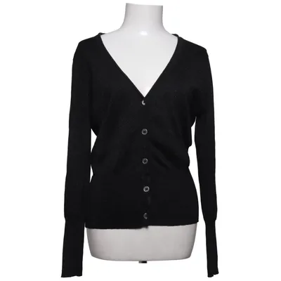 Cardigan (Black) from SAND Cotton, Metallic fiber