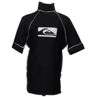T-shirt de natation (Noir) de Quiksilver Élasthane, Polyamide