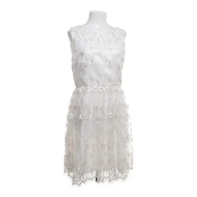 Klänning (Vit, Beige, Guldfärgad) från Ida Sjöstedt Acetat, Polyester