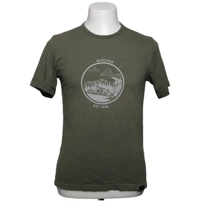 T-shirt (Green) from Quechua Organic cotton, Recycled polyester