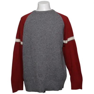 Sweater (Gray, Red, Beige) from East West Polyamide, Wool