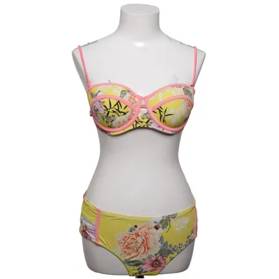 Bikini (Geel, Roze, Meerkleurig) van River Island Resort Elastaan, Polyamide, Polyester