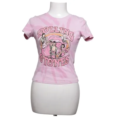 T-shirt (Rosa, Vit) från Divided by H&M Bomull