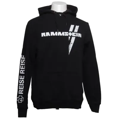 Huvtröja (Svart) från Rammstein Bomull, Polyester
