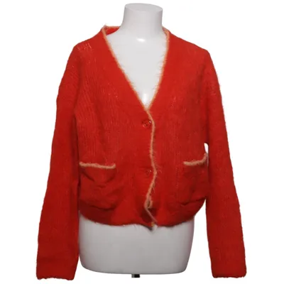 Cardigan (Rouge) de American Vintage Laine d'alpaga, Élasthane, Polyamide