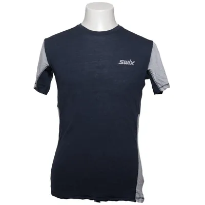 T-shirt (Blå, Grå) fra Swix Tencel, Uld