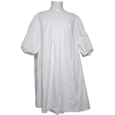 Jurk (Wit) van H&M Katoen, Polyester