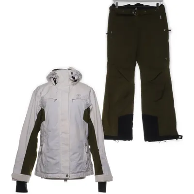 Skisæt (Grøn, Sort, Hvid) fra Bogner Fire & Ice Polyamid, Polyester, Polyurethan