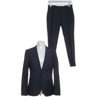 Kostym (Blå) från Bläck Polyester, Ull, Viskos