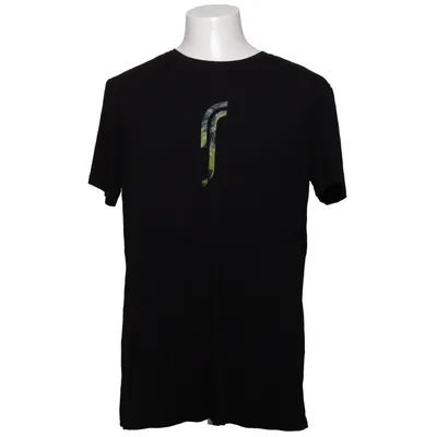 T-shirt (Zwart) van RS Sports Elastaan, Modal