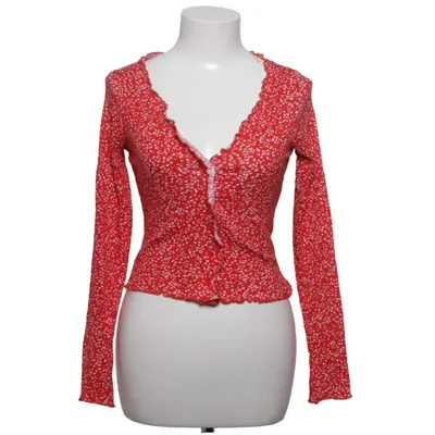 Kofta (Röd, Vit, Flerfärgad) från Monki Bomull, Elastan