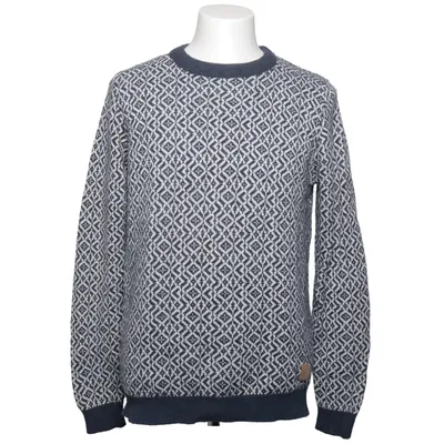 Pull-over (Bleu, Blanc) de Jack & Jones Originals Acrylique, Polyamide