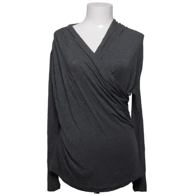 Top (Grijs) van H&M Modern Classic Viscose, Elastaan
