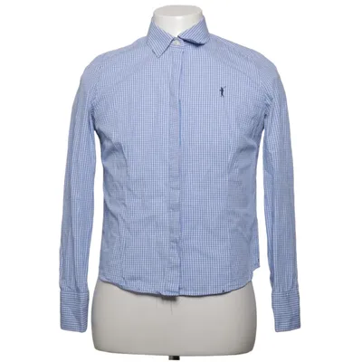 Shirt (Blauw, Wit) van Polo Club Katoen