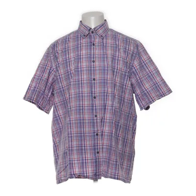 Short sleeve shirt (Blue, Red, White, Purple) from Eterna Cotton