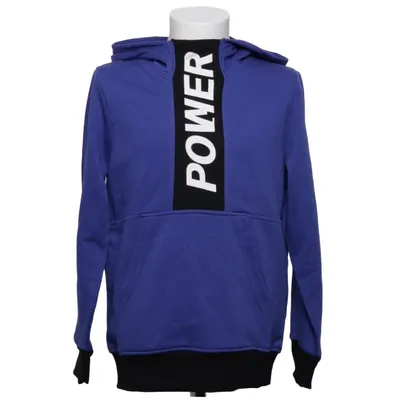Hoodie (Blue, Black) from Terranova Cotton, Polyester