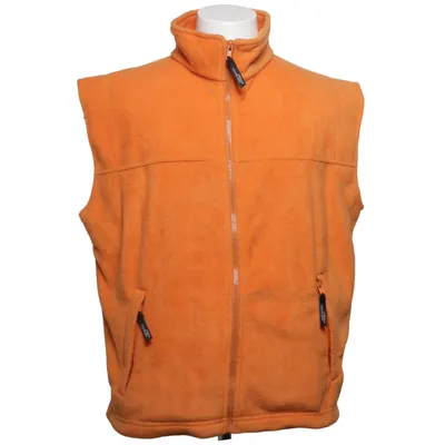 Fleecevest (Oranje) van James & Nicholson Polyester