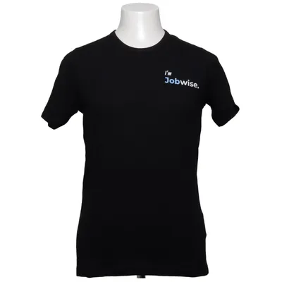 T-shirt (Svart) från 1832 Bomull