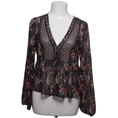 Blouse (Black, Multicolored) from Stradivarius