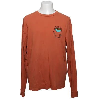Langærmet t-shirt (Orange) fra Brain Dead Bomuld