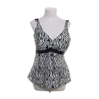 Swim shirt (White, Black) from Giada Elastane, Polyamide, Polyester