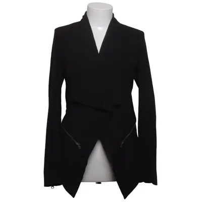Kavaj (DRAPY ZIPPER BLA) från Review Elastan, Polyester, Viskos
